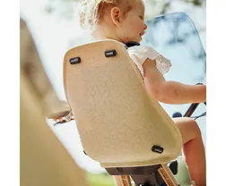 Pyöränistuin Urban IKI Front Bio Plastic beige/musta